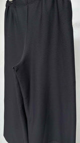 Issey Miyake Rib Pleated Wide Easy Pants
