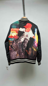 Comme Des Garcons Shirt X Supreme Reversible Versity Jacket
