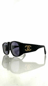 Chanel Quilted CC Logo Sunglasses