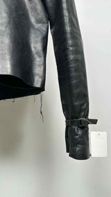 MA+ Quilted-lining Leather Jacket