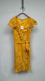 Moschino Ruffle Printed Maxi Dress