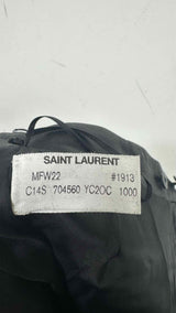 Saint Laurent Pleated Leather Pants
