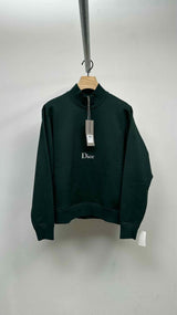 Dior Logo Quarter-Zip Sweatshirt