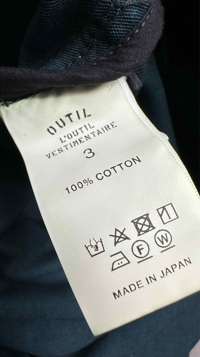 Outil Mole-skin Long Trench Coat