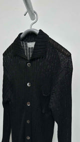 Comme Des Garcons Homme Plus Long Rib Cardigan