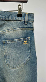 Courrèges Low-rise Boots-cut Jeans
