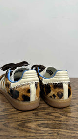 Wales Bonner X Adidas Pony Leopard Sneakers
