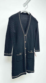 Chanel Braided Chain Cardigan Dress