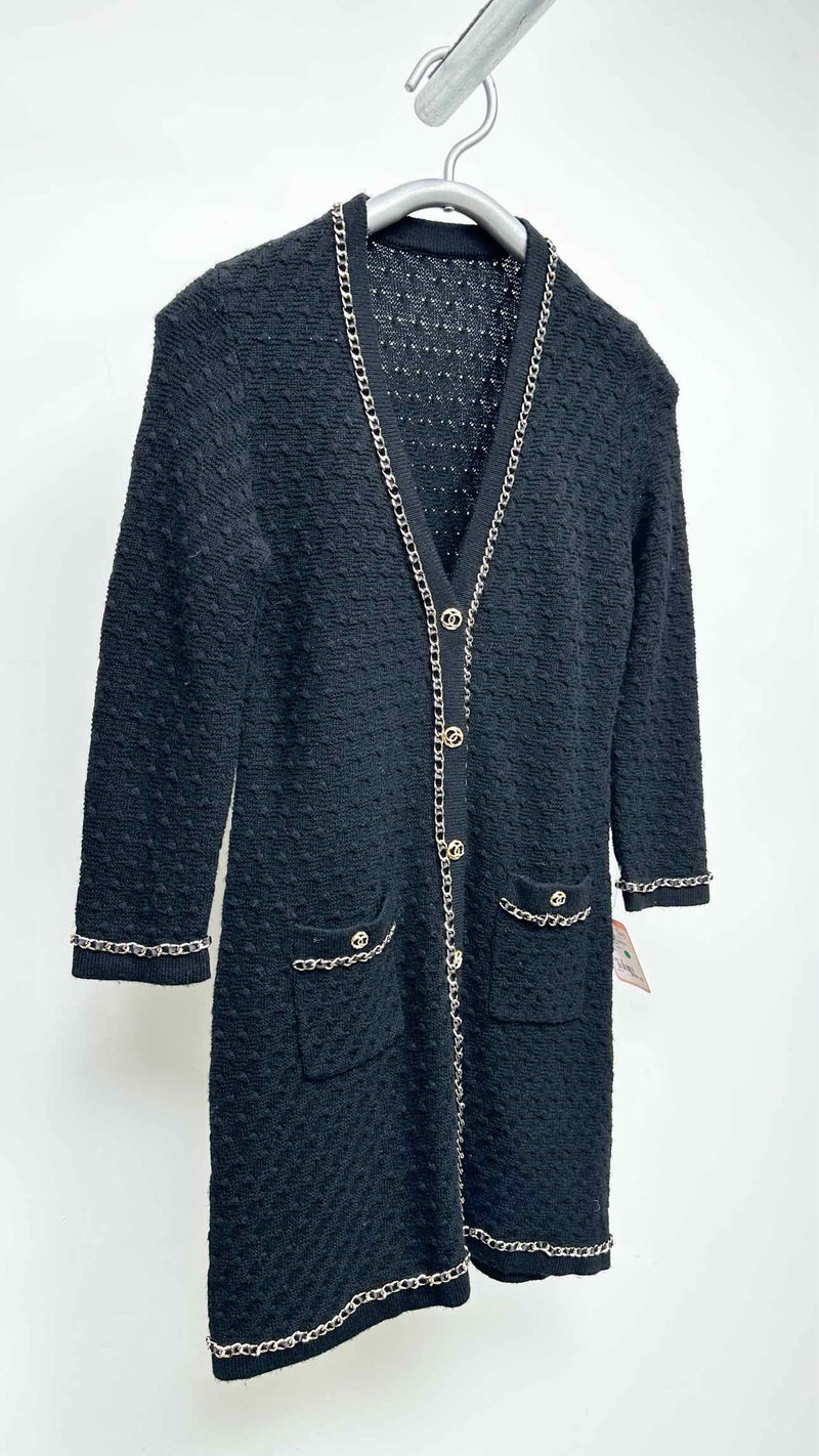 Chanel Braided Chain Cardigan Dress