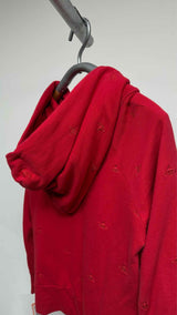 Vivienne Westwood Red Label Logo Embroidered Zip-up Hoodie