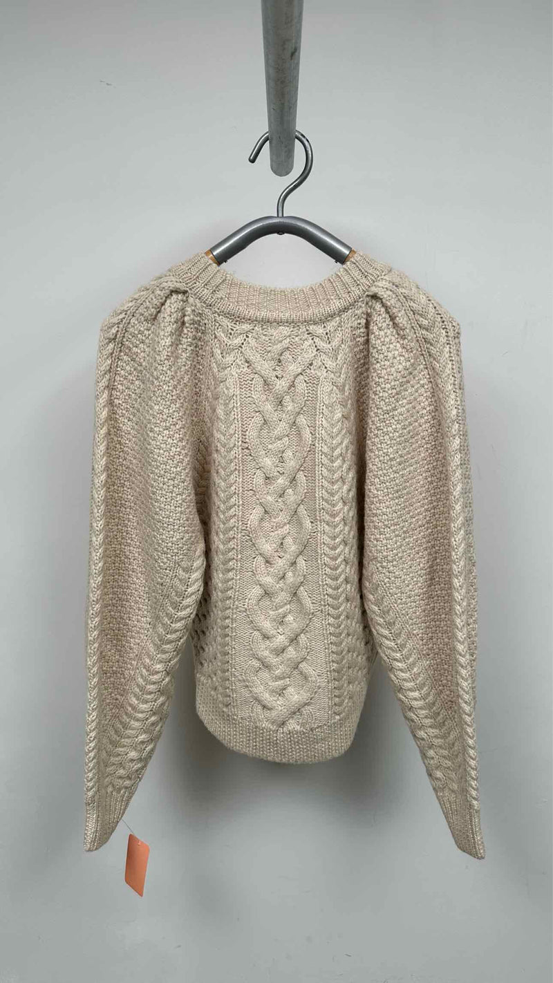 Isabel Marant Wide-sleeve Cable Sweater