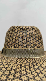Hermes Two-tone Straw Hat