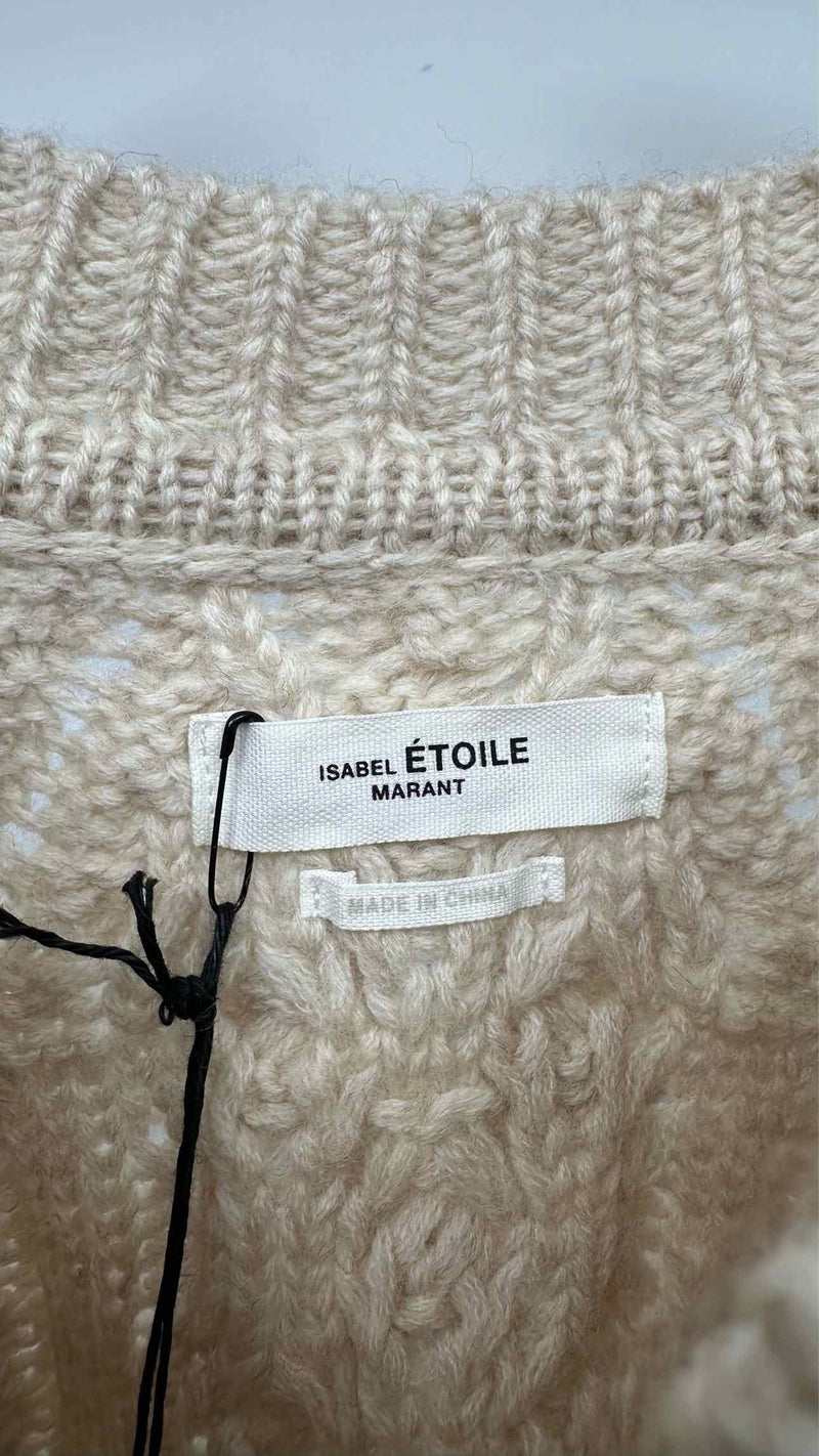 Isabel Marant Wide-sleeve Cable Sweater