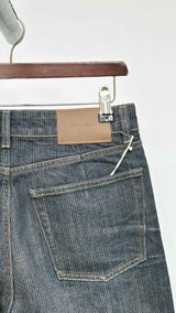 Our Legacy Treble Stripe Wide Jeans