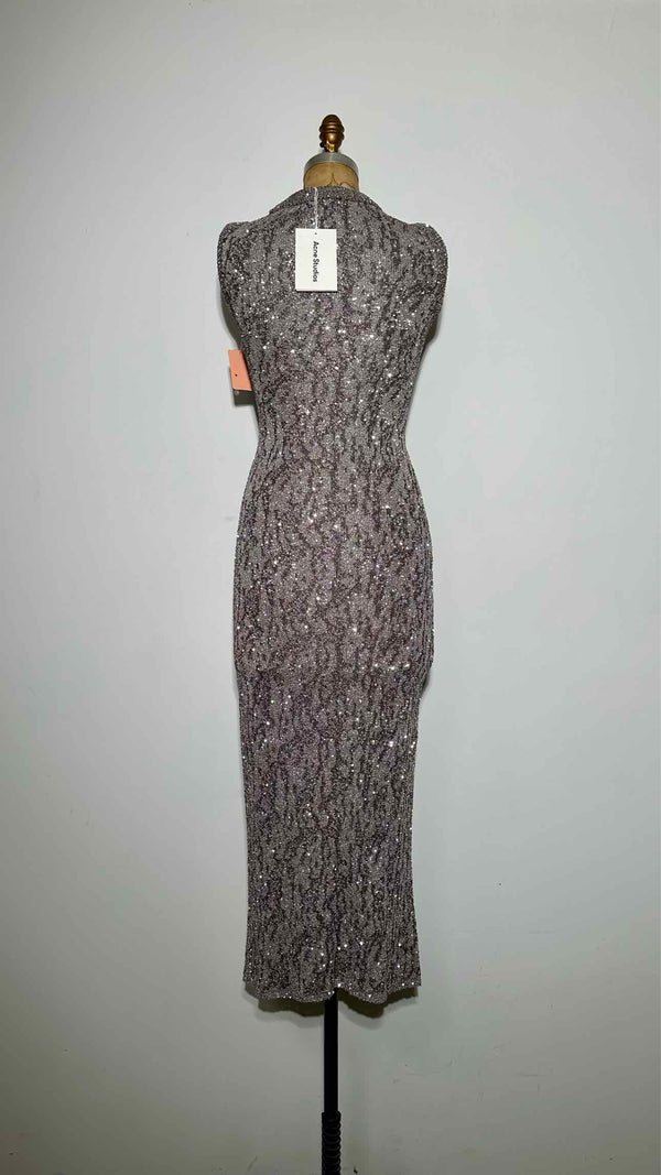 Acne Studios N/S Knitted Sequin Long Dress