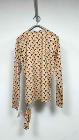 Marine Serre L/S Monogram Top