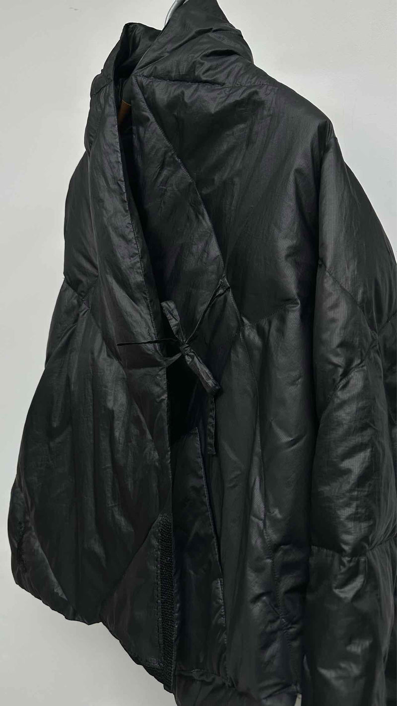 Haat Embroidered Oversized Kimono Down Jacket