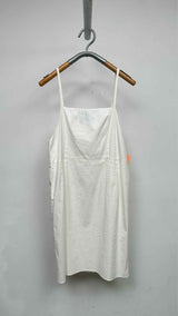 PRADA N/S Back Pleats Apron Dress