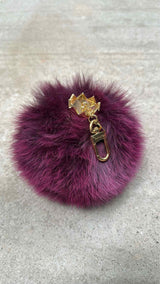 Louis Vuitton Mink-fur Bag Charm