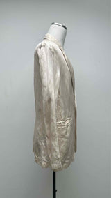 R13 Satin Oversized Wrinkle Jacket