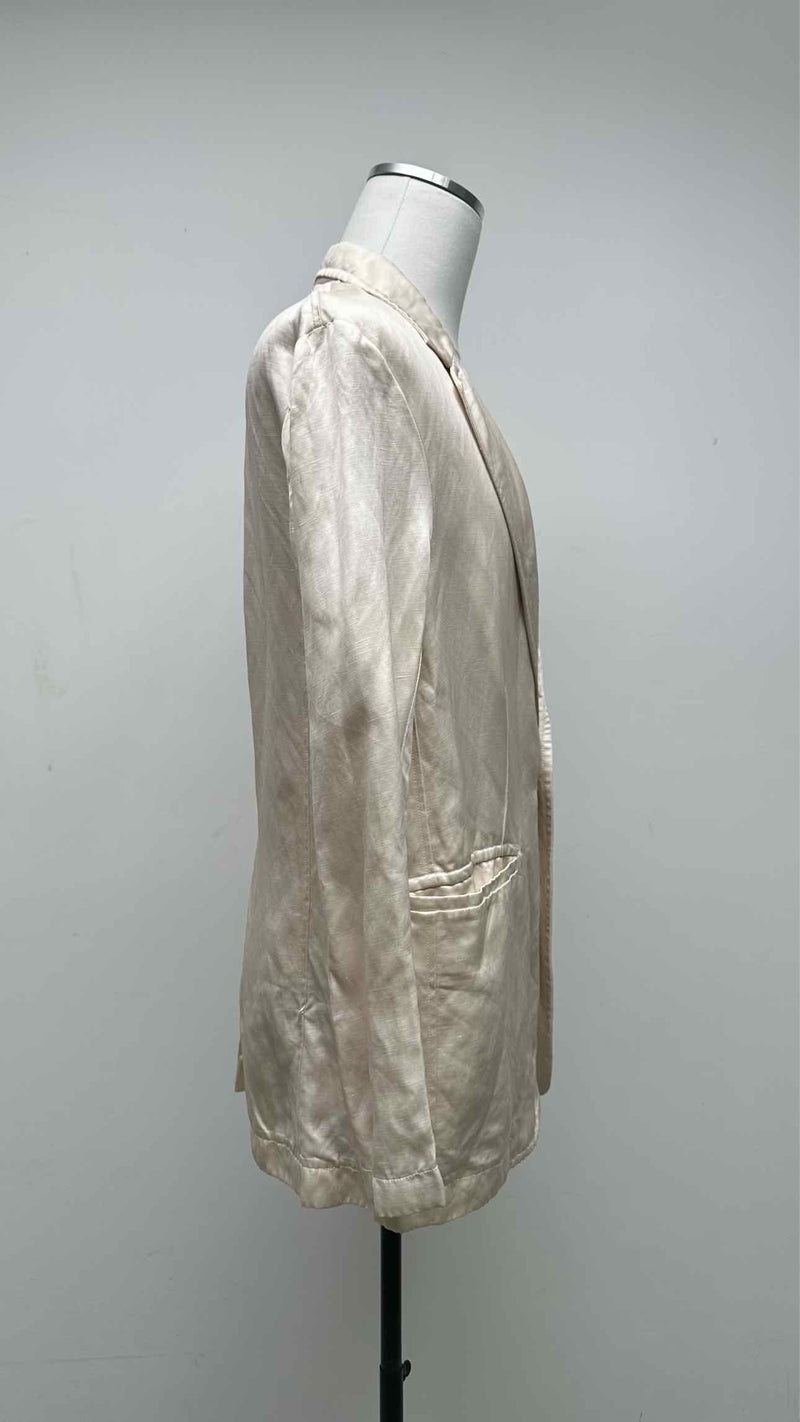 R13 Satin Oversized Wrinkle Jacket