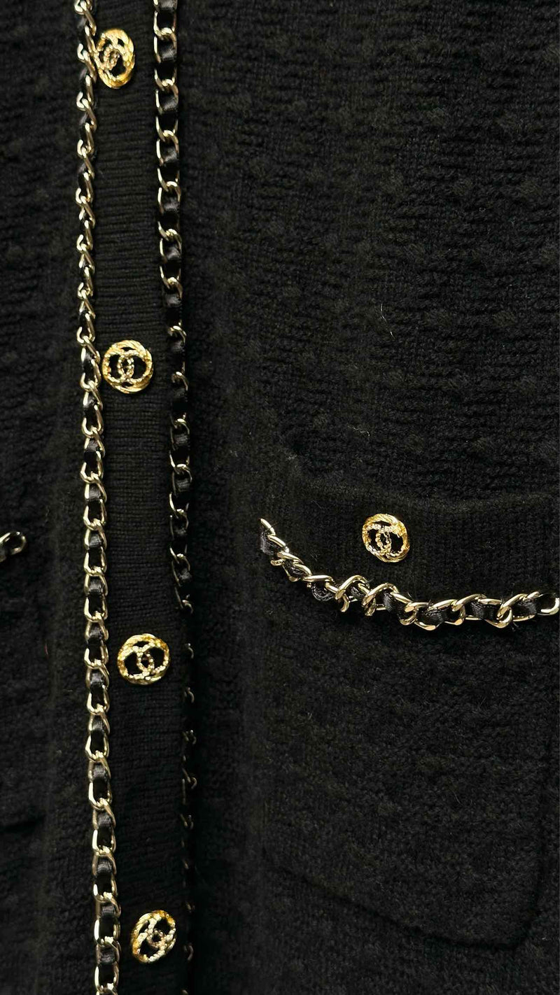 Chanel Braided Chain Cardigan Dress