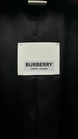Burberry Knit-sleeve Blazer Jacket