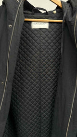 Our Legacy Zipup Quilted-lining Hooded Coat