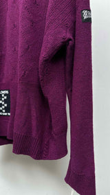 Raf Simons Oversized Patched Cable Sweater