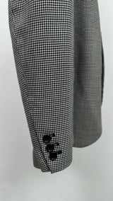 Comme Des Garcons Houndstooth Oversized Blazer Jacket