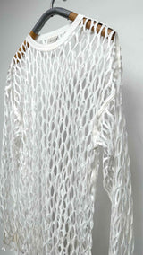 Dries Van Noten L/S Oversized Net Tunic