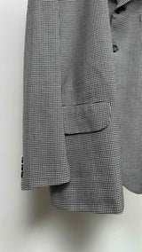 Comme Des Garcons Houndstooth Oversized Blazer Jacket