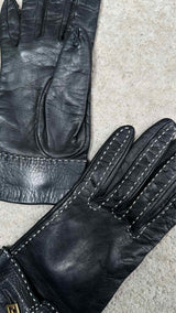 Fendi Leather Gloves