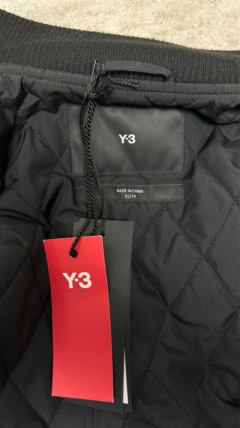 Y-3 Embroidered Bomber Team Jacket