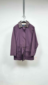 Loro Piana Leather-collar Drawstring Coat