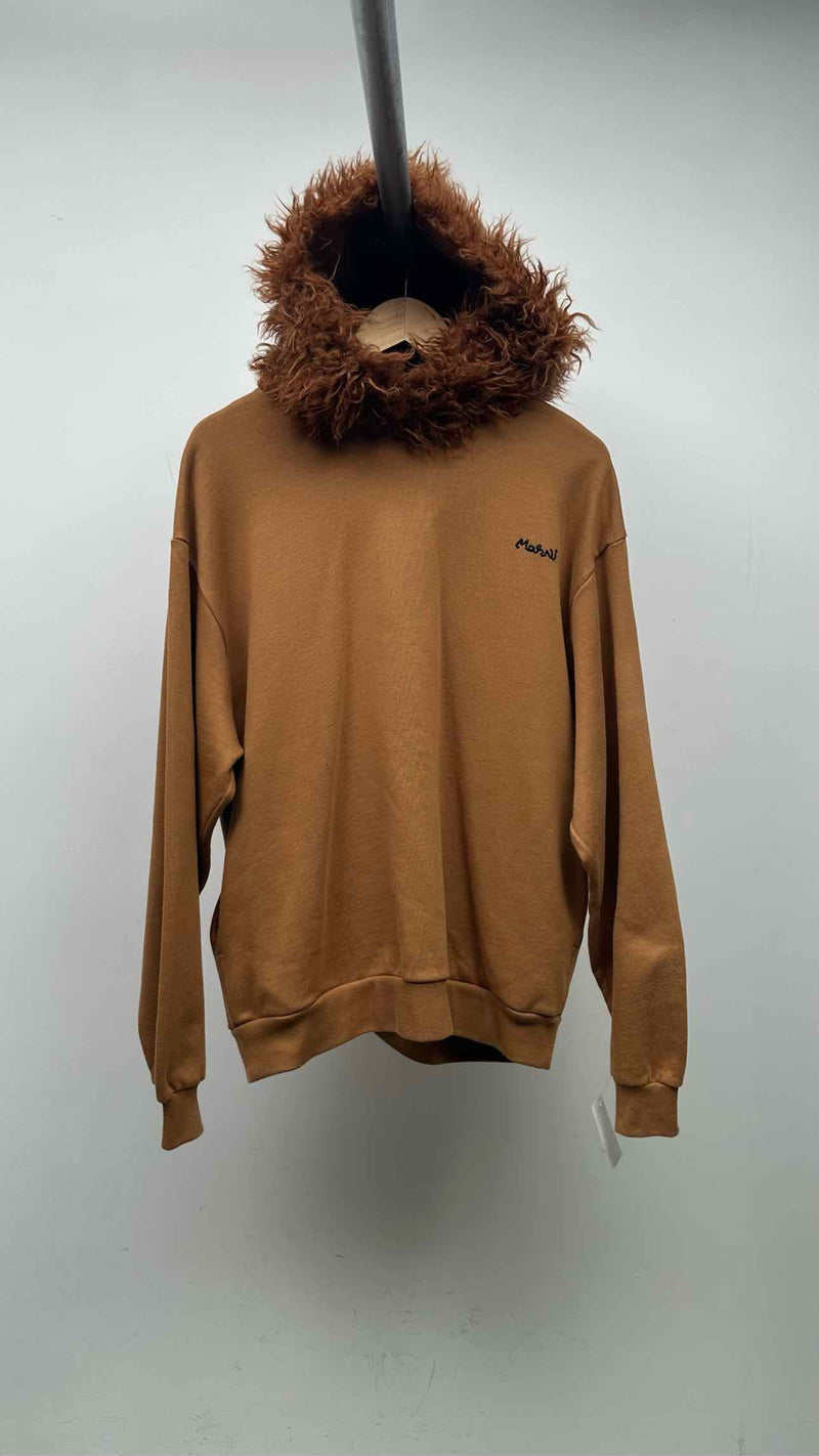 Marni Faux-fur Hood Hoodie