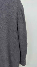 Comme Des Garcons Homme Plus Pilling Boiled-wool Collarless Coat