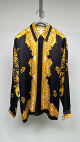 Gianni Versace Baroque Silk Shirt