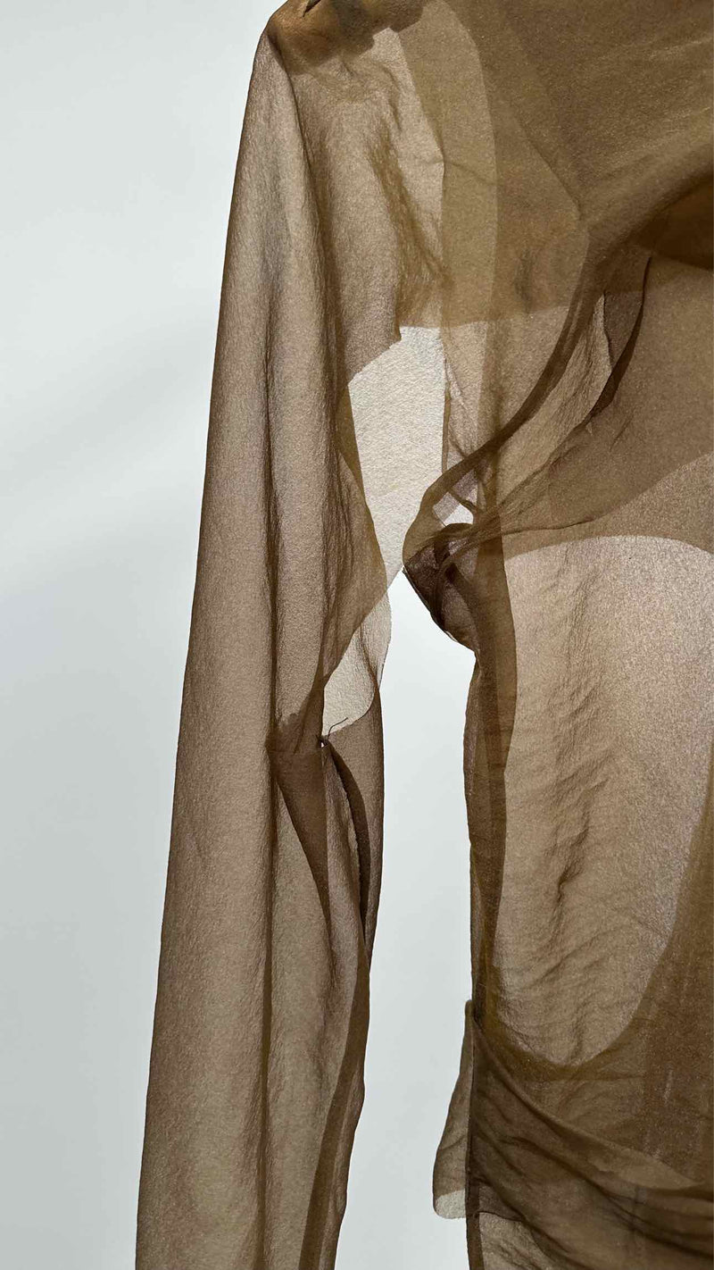 Eckhaus Latta Sheer L/S  Top