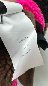 Eye/ LOEWE/ Nature Fleece Patchwork Zip-up Jacket