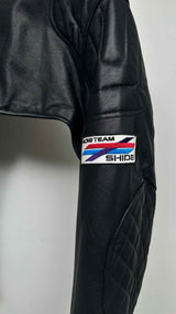 Shiden Motorcycle Sleeve Leather Jacket