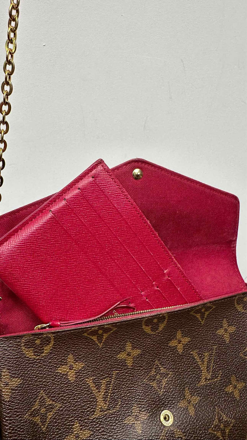Louis Vuitton Monogram Felicie Pochette Bag