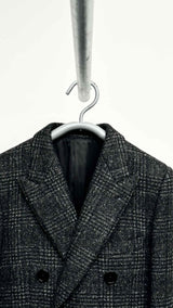 CELINE Prince of Wales Check Classic Coat
