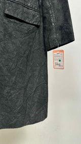 Helmut Lang Archive Embossed Suede Coat