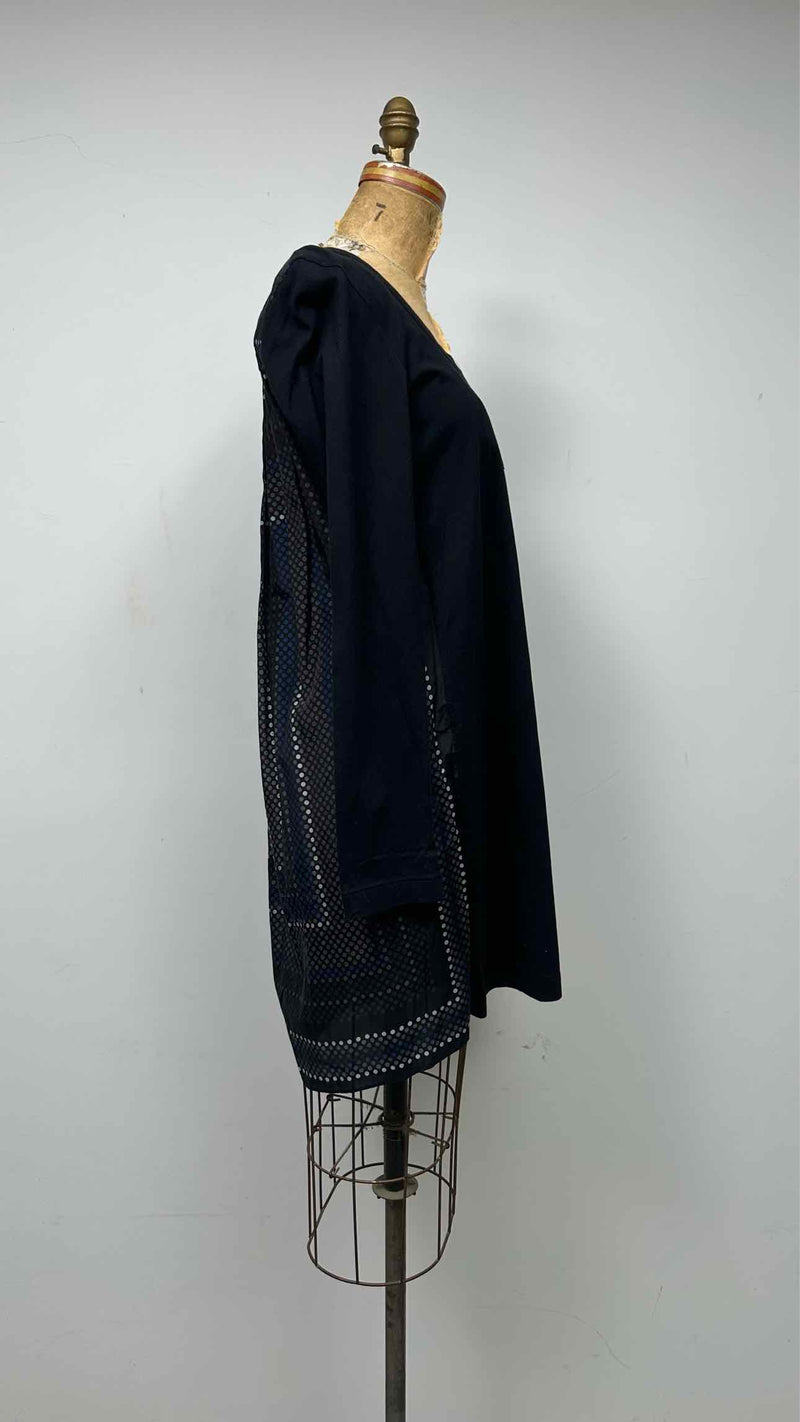 Sacai L/S Back Dot Reconstructed Dress