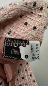 Jean Paul Gaultier Femme Tweed Mini Skirt