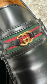 Gucci Interlocking G-Logo Kaveh Loafers