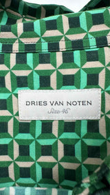 Dries Van Noten S/S Geometric Print Shirt