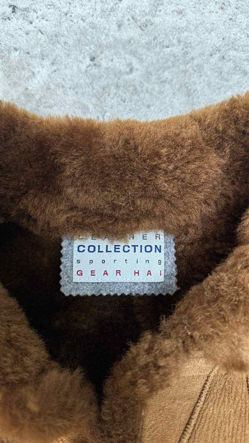 HAI Patchwork Shearling Jacket