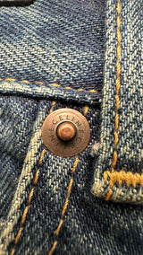 CELINE Union Wash Low-rise Jeans